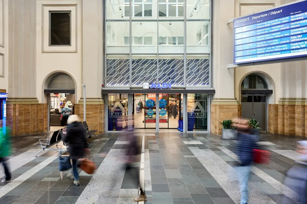 Aldi Nord eröffnet Filiale im Magdeburger Hauptbahnhof