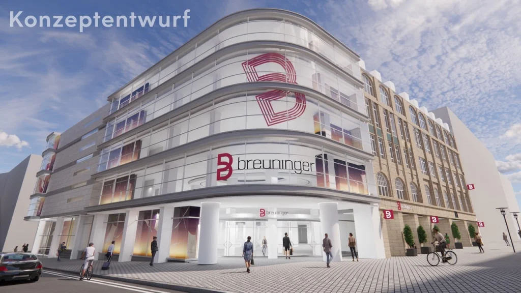 Breuninger Umbau in München