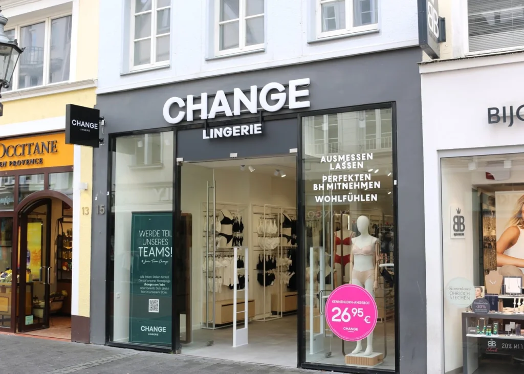 Change Lingerie expandiert in Bonn