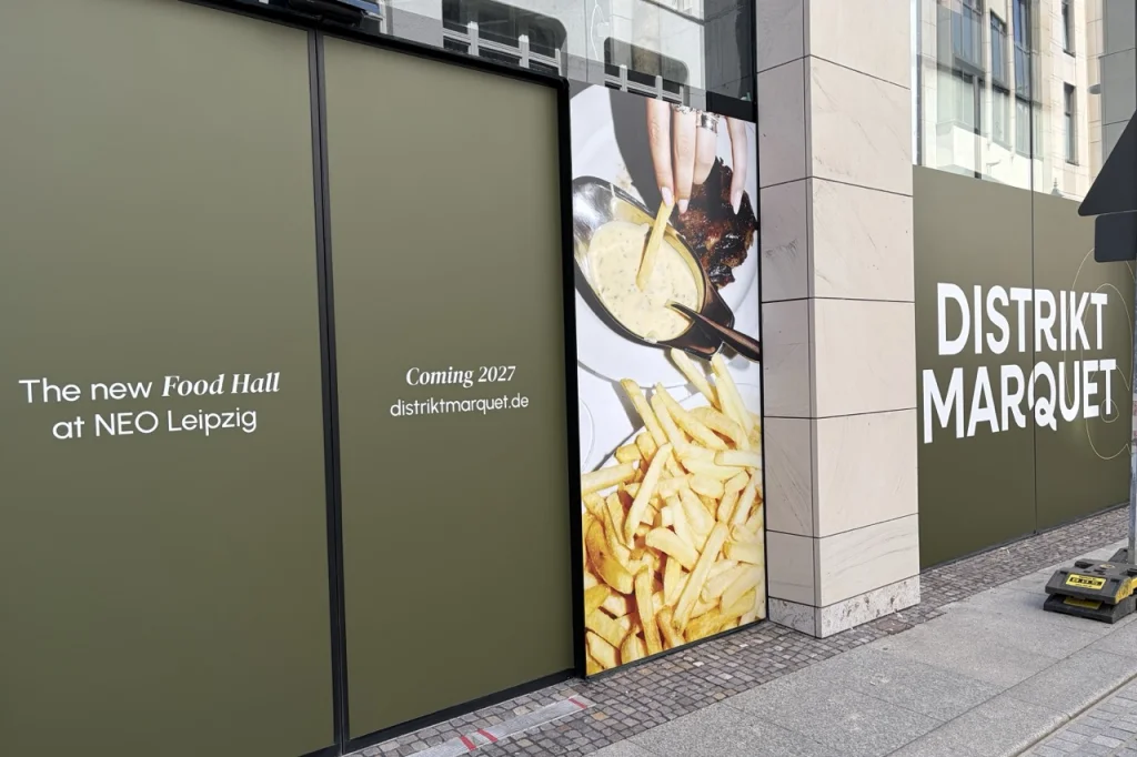 Distrikt Marquet eröffnet zweite Food Hall Deutschlands im NEO Leipzig