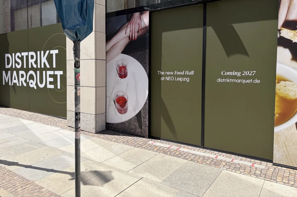 Distrikt Marquet eröffnet zweite Food Hall Deutschlands im NEO Leipzig