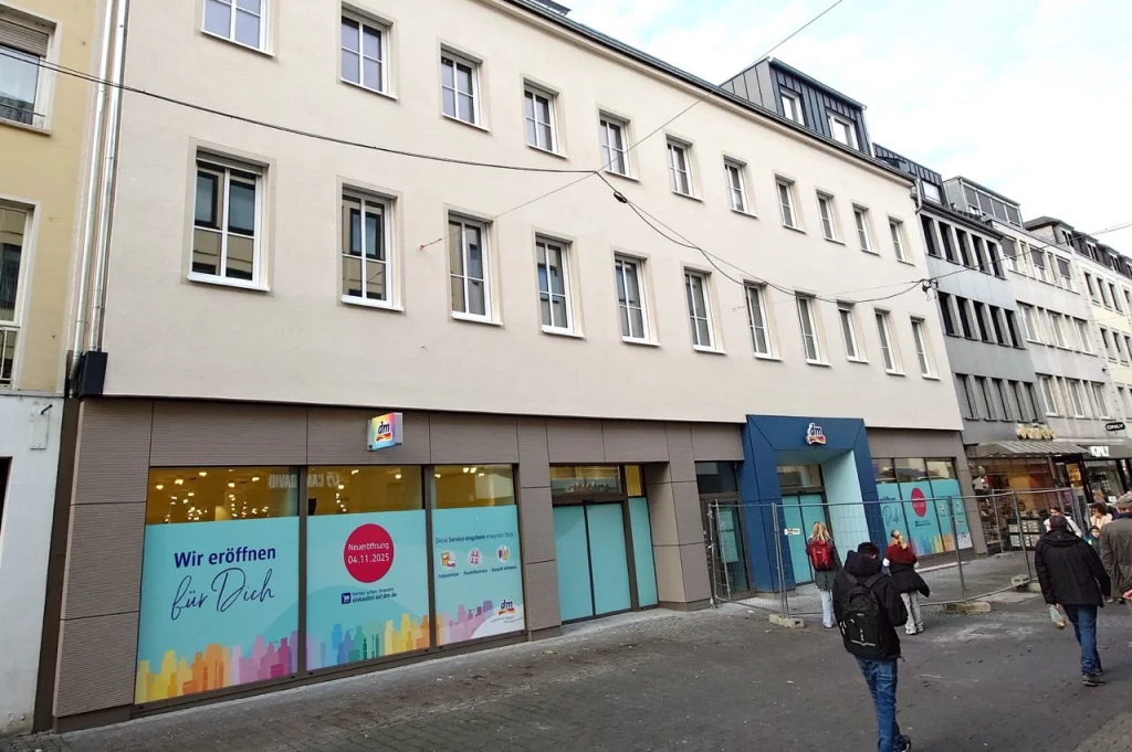 dm zieht in Trier um