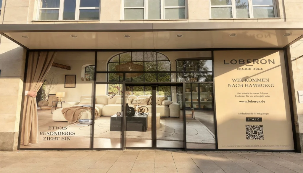 Loberon eröffnet Pop-up-Stores in Hamburg und München