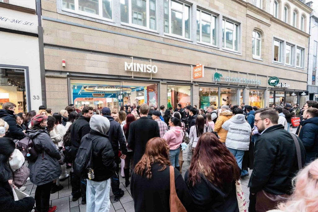 Miniso setzt rasante Expansion in Düsseldorf fort