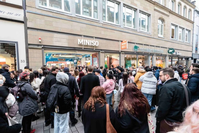 Miniso setzt rasante Expansion in Düsseldorf fort