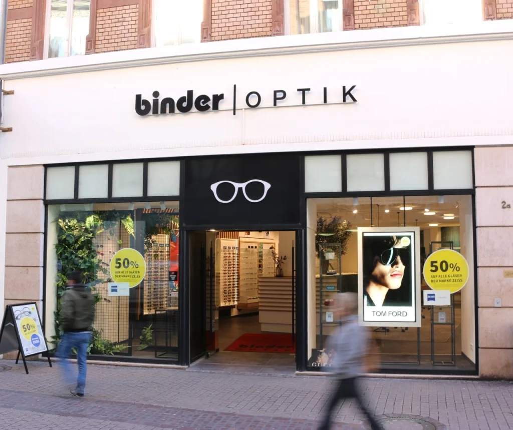 Optiker soweit das Auge reicht