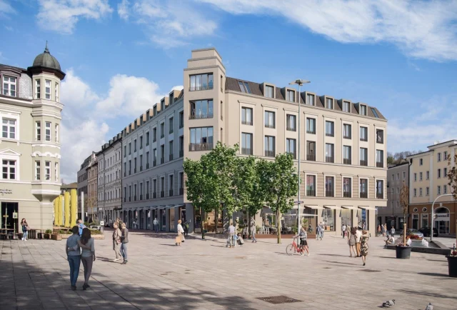 Passau: Buchner Haus kurz vor der Fertigstellung
