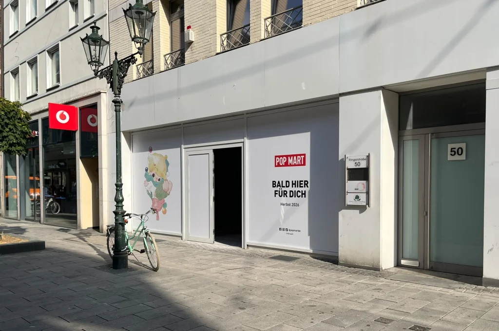Pop Mart setzt Expansion in Düsseldorf fort