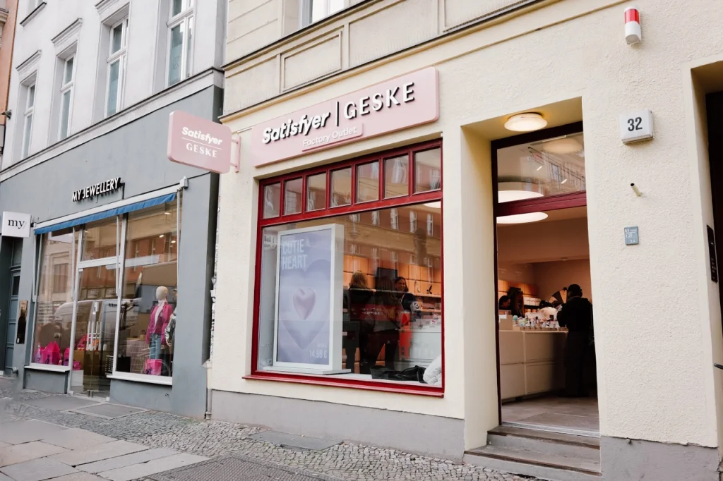 Satisfyer und Geske eröffnen die ersten Duo-Stores in Berlin