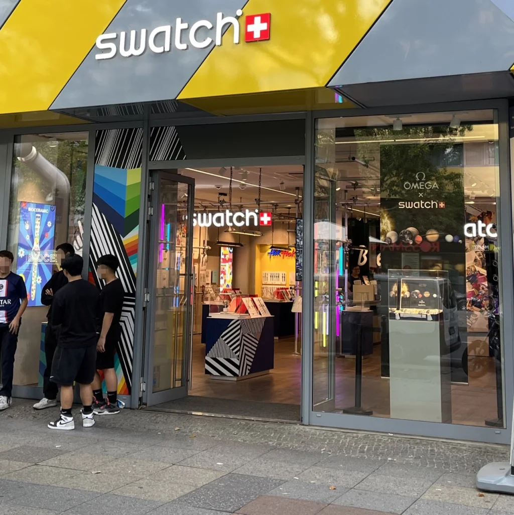 Swatch Neueröffnung Berlin 2022
