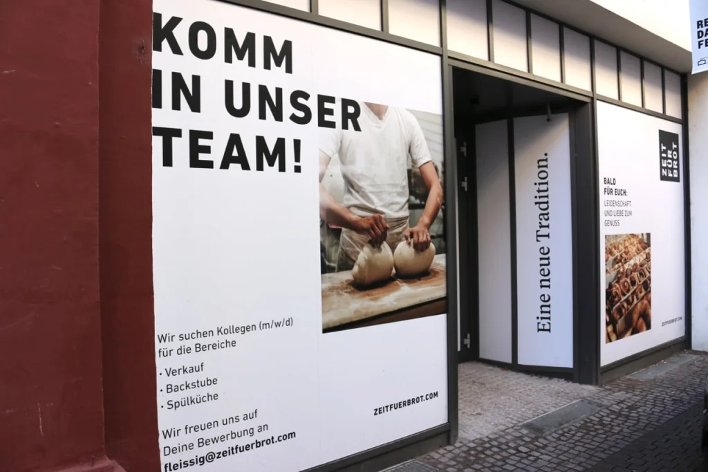 Zeit für Brot in der neuen Calwer Passage